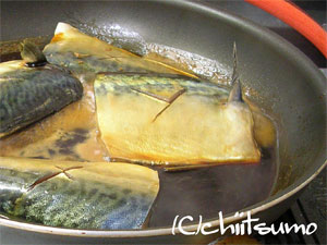 フライパンで魚の煮付けを作るの一枚目の画像