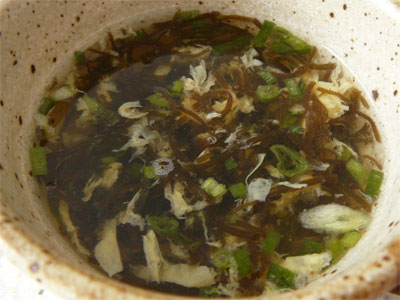 森下仁丹の沖縄産もずくのスープ