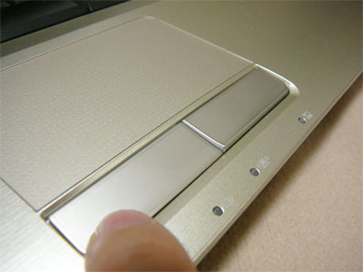 レノボ「IdeaPad U350」のキーボード