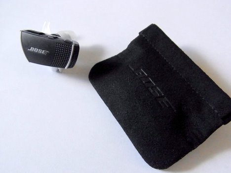 Bose Bluetooth headsetの充電や携帯性のことの一枚目の画像